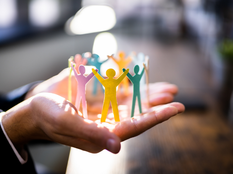 Business team demonstrating effective communication