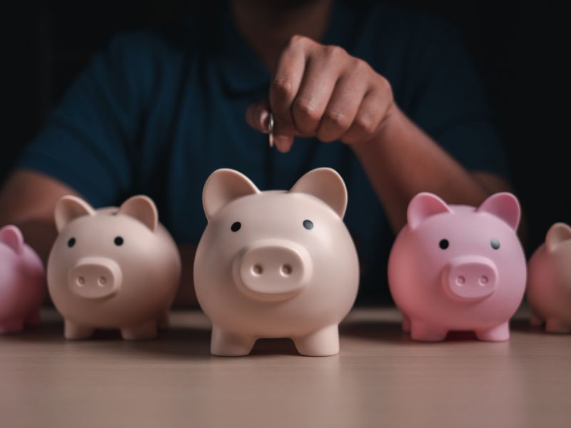 Financial advisor discussing pension fund management