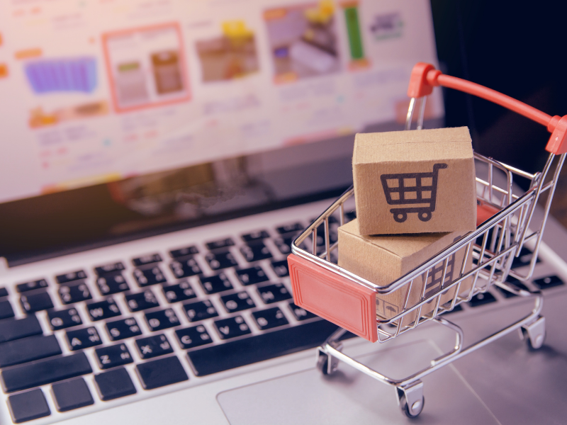 Business professionals reviewing procurement contracts